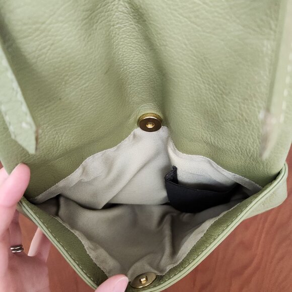 JP Ourse & Cie Kangaroo Backpack Purse in Kiwi - Picture 3 of 10